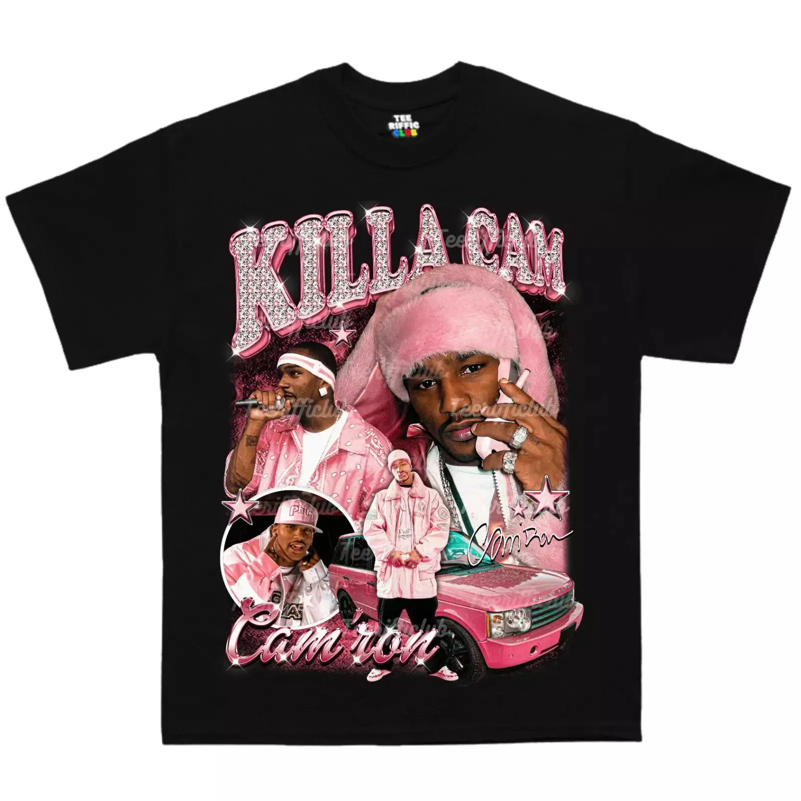 Killa Cam Cam'ron T-shirt, Hip Hop Rap Tee T-shirt Unisex Crewneck Cotton