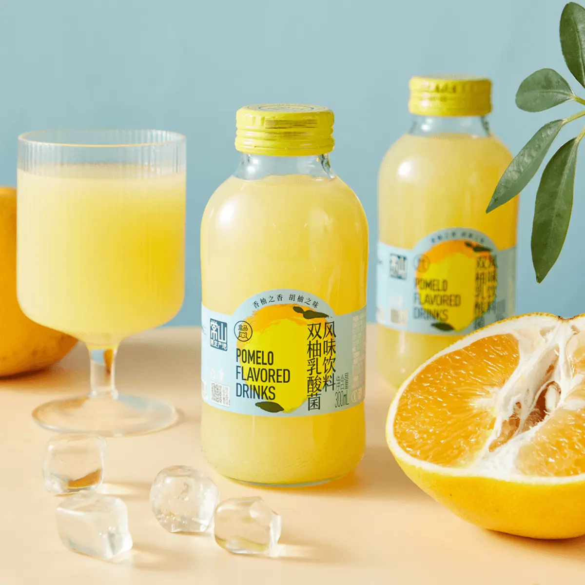 FRESHIPPO Double Grapefruit Probiotic Drink 300ml -  Flavor