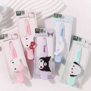 Sanrio HelloKitty Kuromi Jade Cinnamon Clip - Cute Bangs Clip for Fans of the Cartoon Character, Ideal for Stylish Hair Accessories