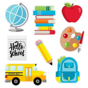 Back-to-School Wall Decorations - 8 Pc.