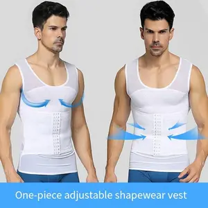 Men's Sport Vest Corset Shapewear For Men Tummy control clothes Tuck in the abdomen Belly Control