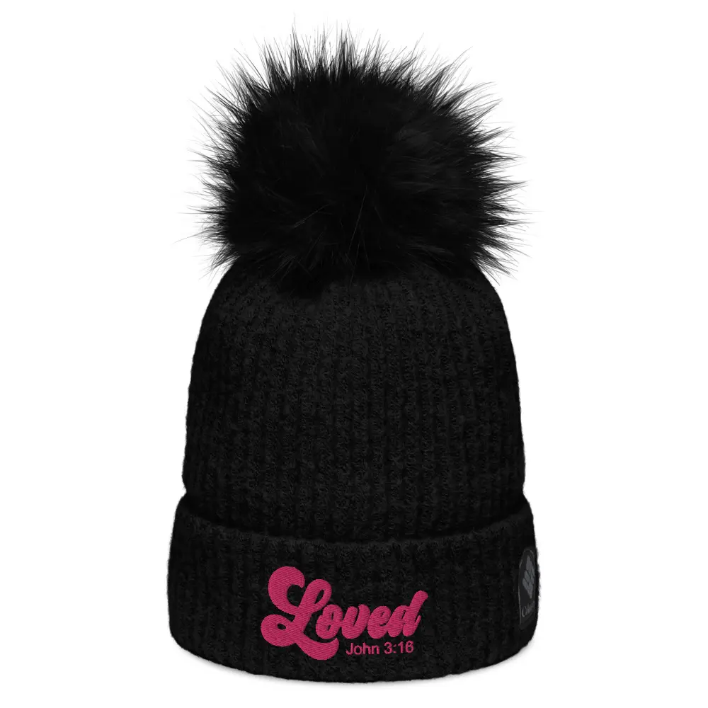 Columbia pom-pom beanie