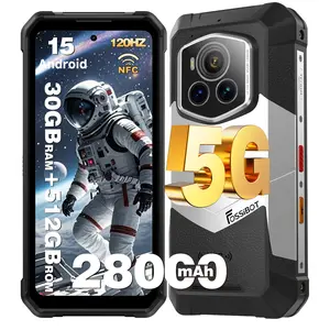 FOSSiBOT F107 Pro 6.95-inch 30+512BG MediaTek Dimensity 7300 200MP+32MP 28000mAh Android 15 Starlight Night Vision Rugged Phone