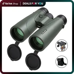 15x52 UHD Binoculars High Magnification for Bird Watching & Distant Details 23mm Large Eyepieces BAK4 Prism for Low Light Nature Lovers Telescopic Hiking Essentials