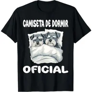 Schnauzer Dog Official Sleepshirt Pajamas Nightgown T-Shirt