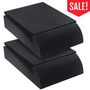 Studio Monitor Sound Isolation Pads for Speakers- 3-4.5" (Small)
