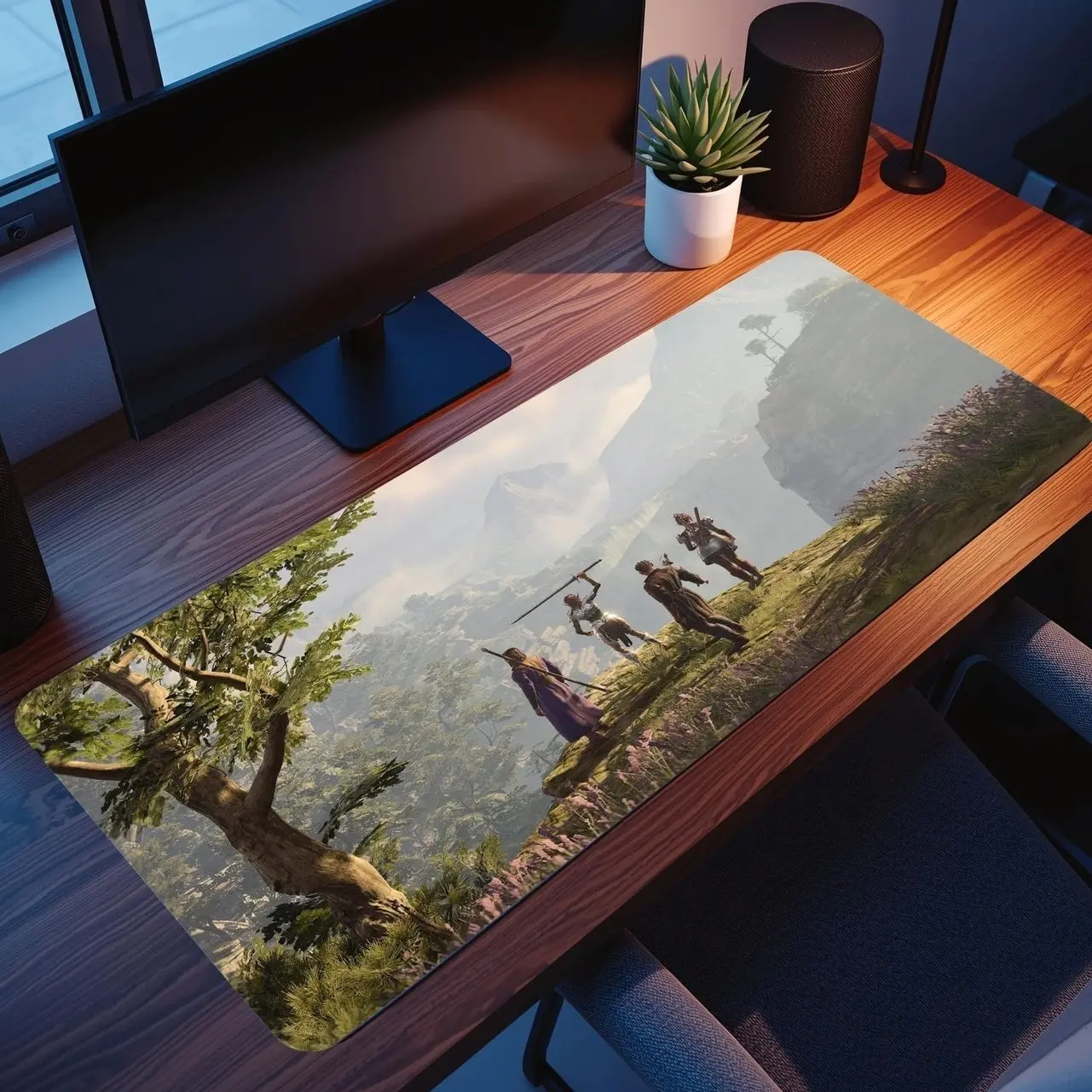 Baldur's Gate Gaming Mouse Pad: Spill-Resistant, Ultra-Smooth Surface