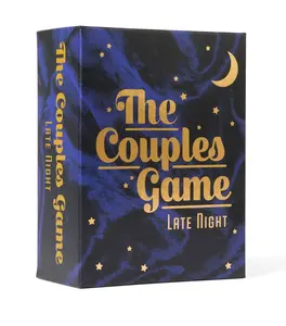 The Couples Game Late Night: Interactive Date Night Game with 150 Questions & 2 Dry Erase Boards for 2 Players Ages 17+