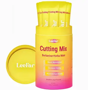 LeeFar Cutting Drink Mix – | RT Strawberry Açaí Flavor – | (30 Servings)