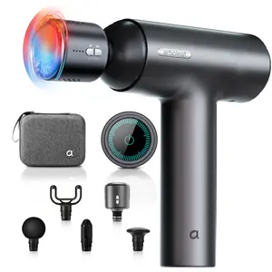 arboleaf Thermacool Massage Gun with Heat and Cold, 6 Speeds Muscle Massage Gun Deep Tissue with Case, Powerful Percussion Massager for Home Gym Office Muscle Back Pain Relief, Gift