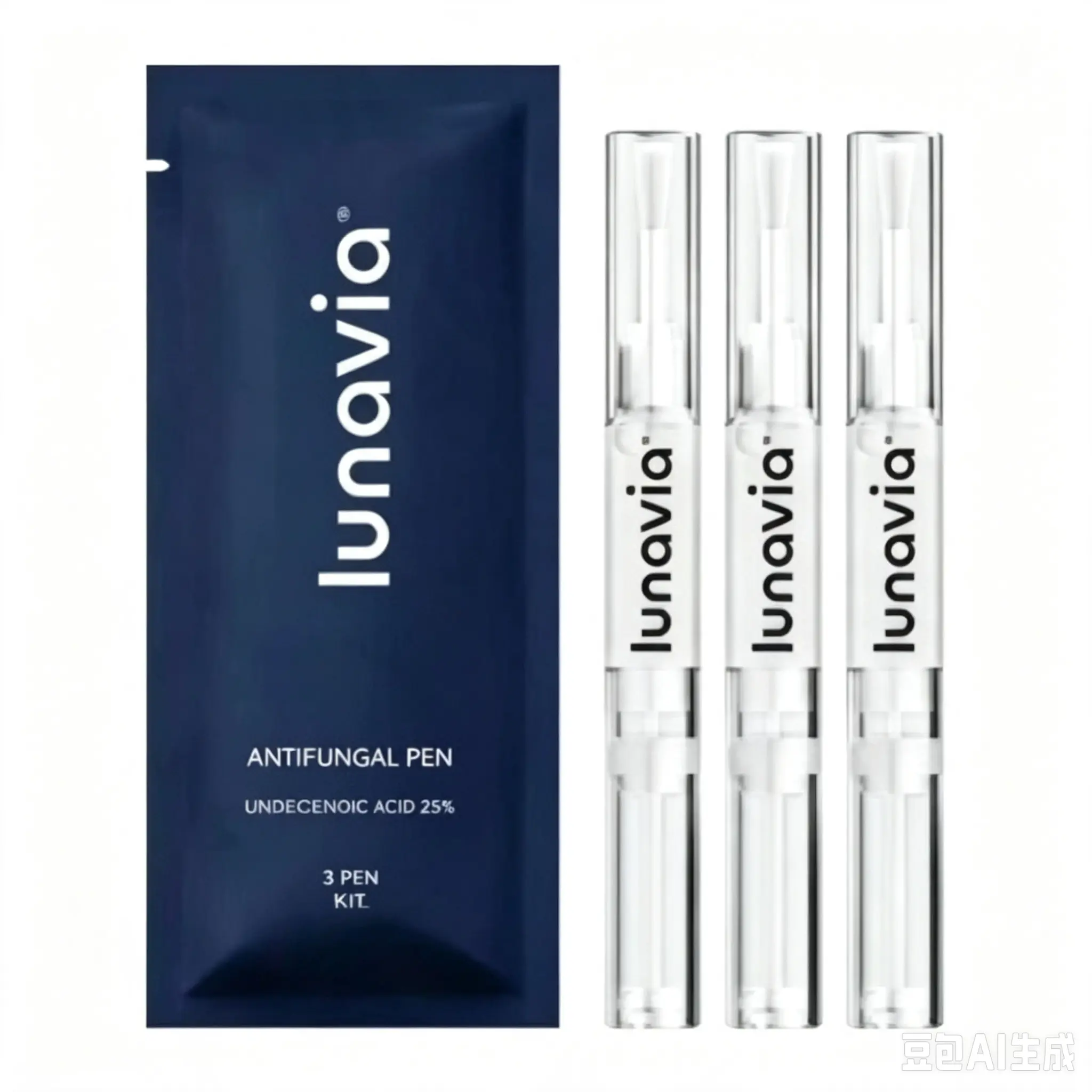 Lunavia 3 Pack Nail Cuticle Oil Pen, Nail Care Treatment for Dry Cuticles & Damaged Nails