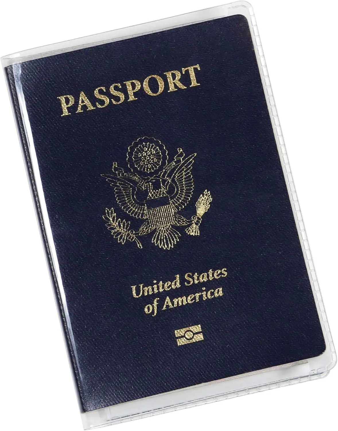 unisex-adult  Clear Passport Cover Plastic Passport Protector Vinyl ID Card Protector Case Holder Travel Pack of 6,