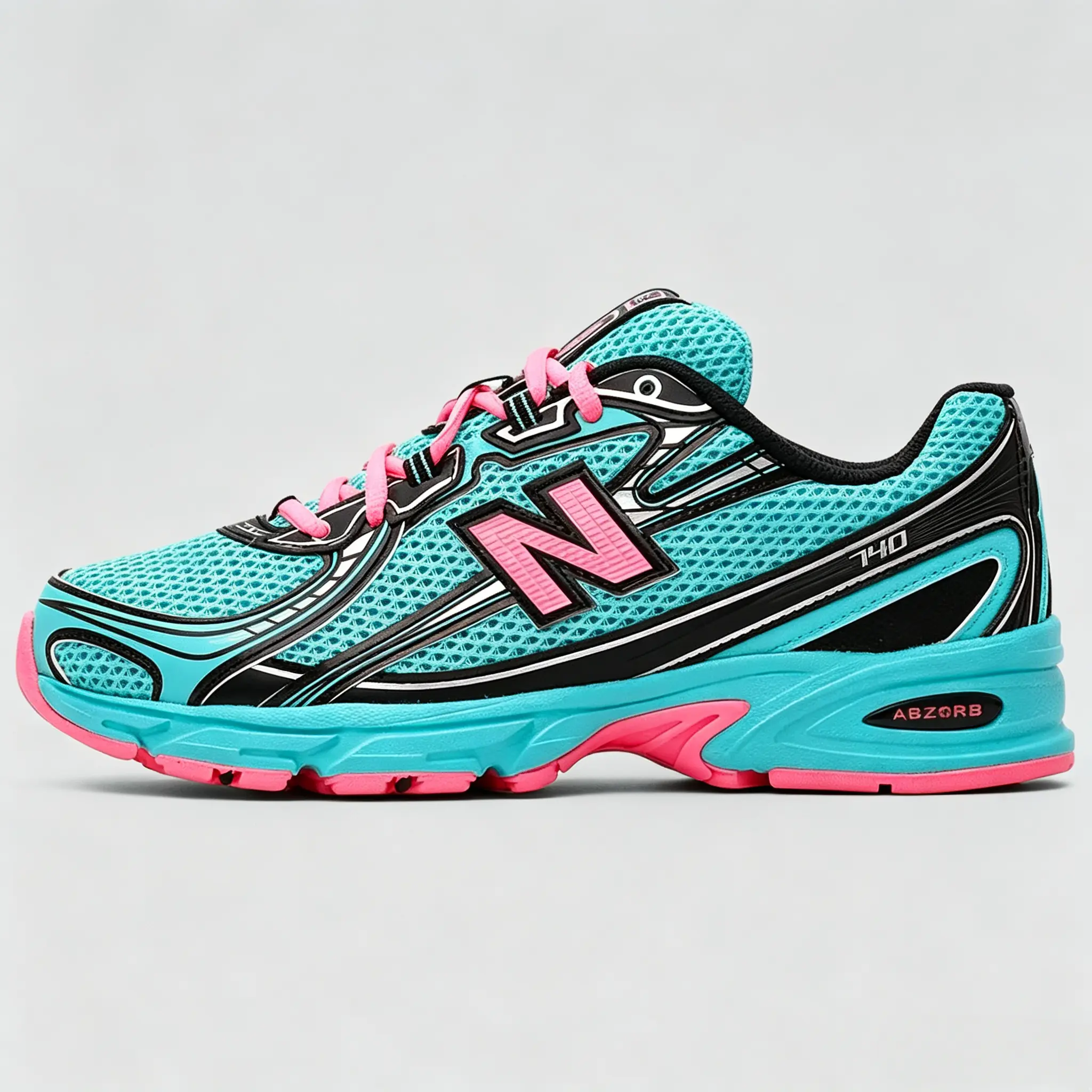 Men's New Balance 740v2 Casual Trainers - 'Cyber Jade'
