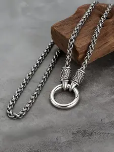 1pc Creative Dragon Bone Necklace Men's Viking Necklace Punk Hip-Hop Necklace Trendy New Product,Suitable for Daily Wear and As a Gift, Gothic Jewelry