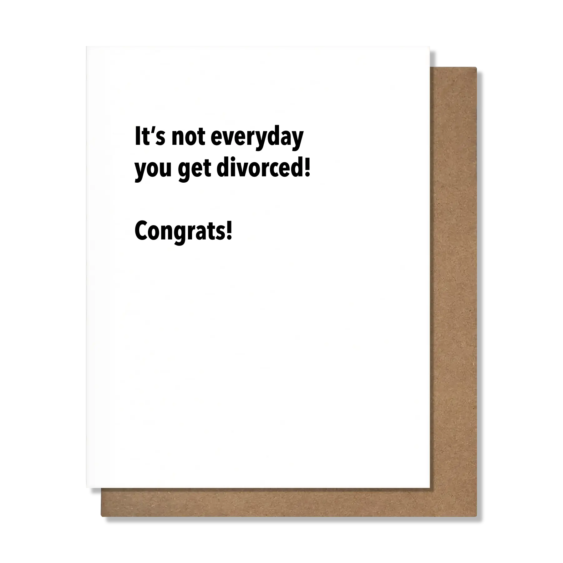 Everyday Divorce Card