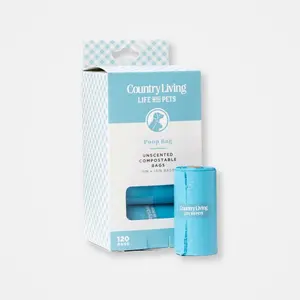 Dog Poop Bags - 120 Biodegradable