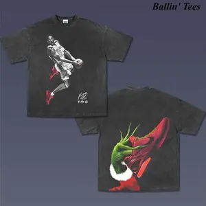 [Ballin' Tees] KOBE X GRI.NCH 1.1 Graphic Sport T-shirt, Bold Athletic Tee, Fitness Shirt, Vintage Basketball Player Shirt, Game Day Shirt, Sports Fan Tee, Playoffs, Y2K Streetwear, Gift for Him Gift For Her