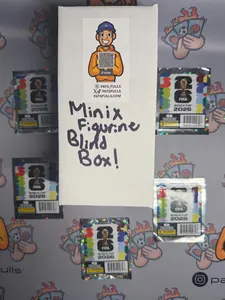 17 Player Blind Mystery Mini Figurine Box + 5 2026 World Cup Stickers