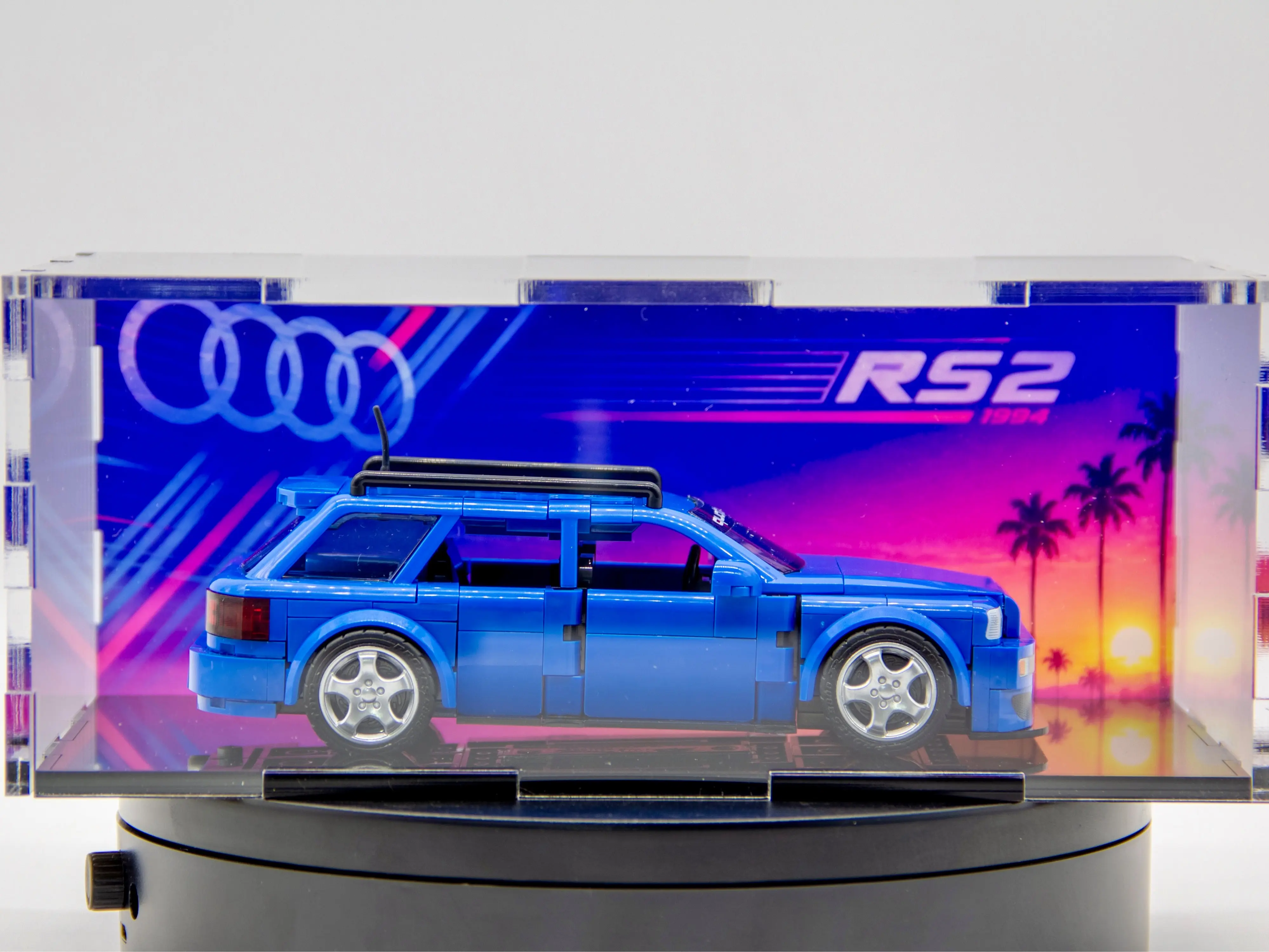 Acrylic Display Case for Lego Speed Champions 8-Stud Cars
