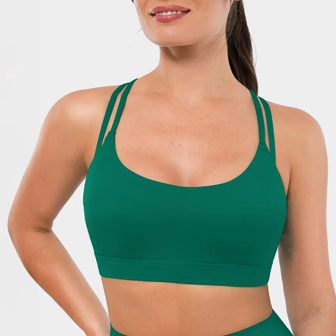 Sports Bras-Forest Green