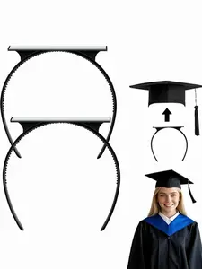 Graduation Cap Hairpin Headband, Secure Cap & Style Hair, Perfect for Graduates, Commencement Ceremony Wear, Graduation Season Gift Accessory