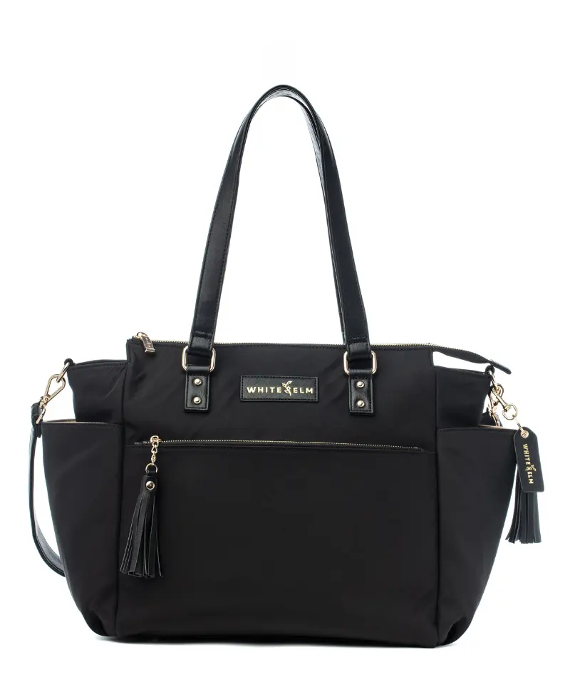 Gemini Convertible Backpack - Black Nylon Gemini Convertible Backpack - Black Nylon