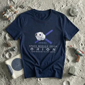 [Sale off up to 50%] Artemis II Orion Space Shirt, Moon Mission 2026 Tee, Space Capsule Graphic, NASA Inspired Astronaut Gift, Unisex Tshirt, Graphic Streetwear T-shirt