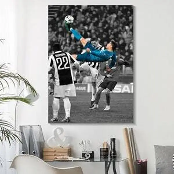 Cristiano Ronaldo Wall Art, Cristiano Ronaldo , Cristiano Ronaldo Prints, Cristiano Ronaldo Poster, Football, Gift For Men, CR7