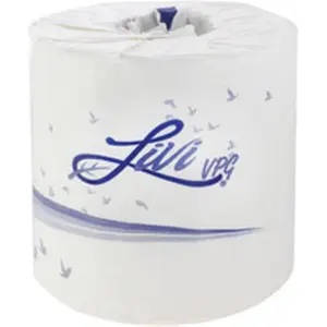 Solaris Paper SOL21545 Livi Bath Tissue, White