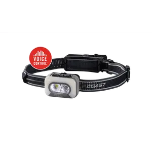 COAST RL35R Voice-Controlled 1100 Lumen Rechargeable LED Headlamp with ARC280™ Lighting, 4 Color Modes, Rear-Facing Safety Signal, Variable Light Control and USB-C Charge Port,  Headlight Flashlight