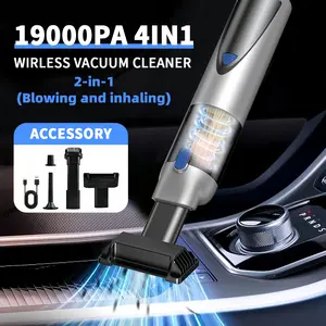 Handheld wireless vacuum cleaner, with extremely high suction power, wireless, large-capacity lithium battery, rechargeable, car vacuum cleaner, powerful engine, capable of cleaning cat hair, dog hair and pet hair.