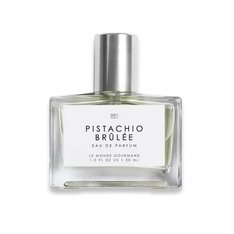 Le Monde Gourmand Pistachio Brûlée Eau de Parfum - 1 fl oz | 30 ml Vegan Cruelty-Free Perfume with Edible Pistachio Crumbs Notes Regular Edition