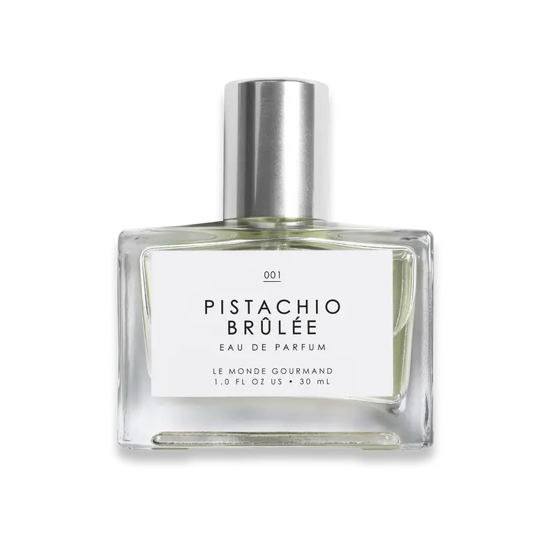 Le Monde Gourmand Pistachio Brûlée Eau de Parfum - 1 fl oz | 30 ml Vegan Cruelty-Free Perfume with Edible Pistachio Crumbs Notes Regular Edition
