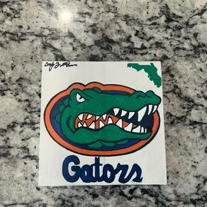 Acrylic Canvas - 4"x4" (small) Handmade with Acrylic Markers