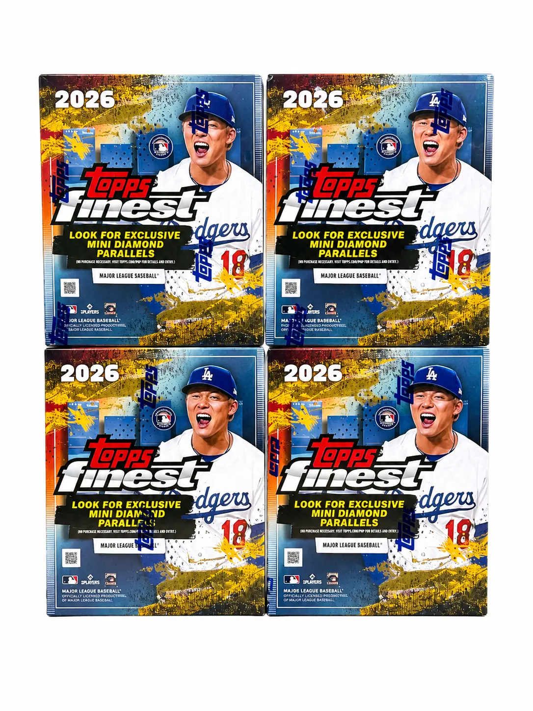MLB 4 FINEST BOX BREAK PICK YOUR TEAM BREAK# 32