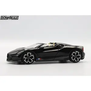 MINI GT Bugatti W16 – Mistral Black
