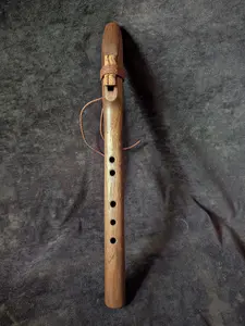 Handcrafted Native American Style Flute · Walnut · Bb Minor · 432 Hz · Pentatonic · Sound Healing & Meditation