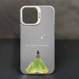 Beautiful Girls Phone Case - Elegant Christian Design for iPhone 16 Pro Max, Compatible with 11, 15, 14, 13 and 12 Pro Max Plus. This black and silver shockproof case is perfect for women, sisters and men. Smartphone Cellphone