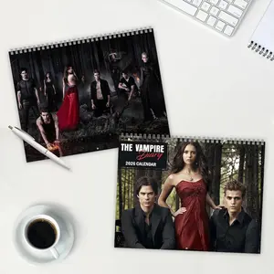 The Vampire Diaries Wall Calendar | TVD | Vampire Diaries 2026 Year Planner | Mystic Falls | TV Show Calendar | 2026 Calendar