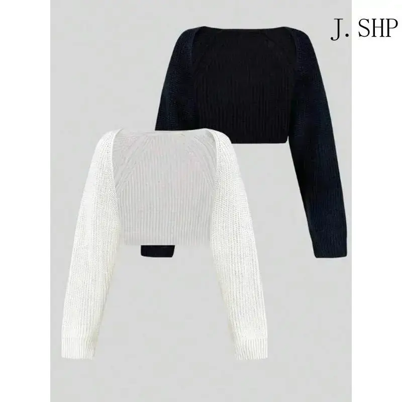 カーディガン Tie-dyed Mohair Cropped Cardigan / Mix Black-Mohair-Cropped-Tie-