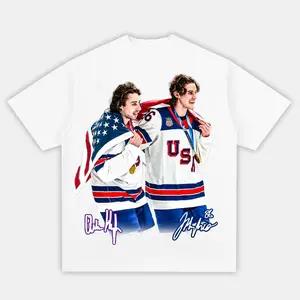 HUGHES "BROTHERHOOD" Olympic Ice Hockey Adult and Youth T-Shirt Sweatshirt, Jack Hughes shirt, graphic t-shirts, Game Day Shirt, USA Ice Hockey American merch, men's clothing clothes merch, Gift For Him and Her