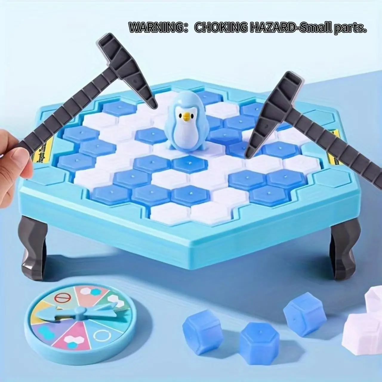 Save Penguin Ice Breaking Table Game, 1 Set Ice Breaking Board Game, Novelty Game Interactive Toy, Family Fun Game, Family Board Games, Kid Board Games