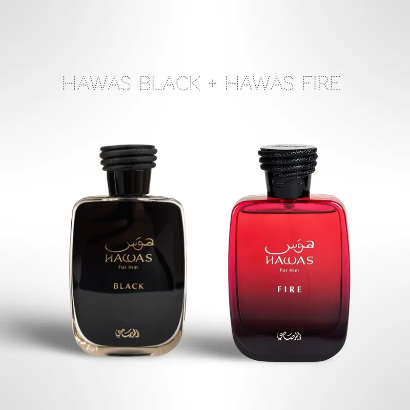 TikTokバズ香水ドバイ香水Hawas Black 100ml hawas black rasasi uae - TikTok Shop