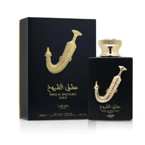 Lattafa Pride Ishq Al Shuyukh Gold Unisex Eau de Parfum 3.4 oz - Rich Fruity & Spicy Top Notes Warm Florals Amber Vanilla Musk Base Long Lasting Luxury Scent