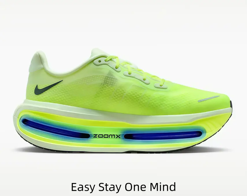 Neon Lime Yellow Mesh Low Top Platform Air Cushion Casual Shoes Elastic Cushion Midsole Trendy Outdoor Training Streetwear Fashion Sneakers Unisex