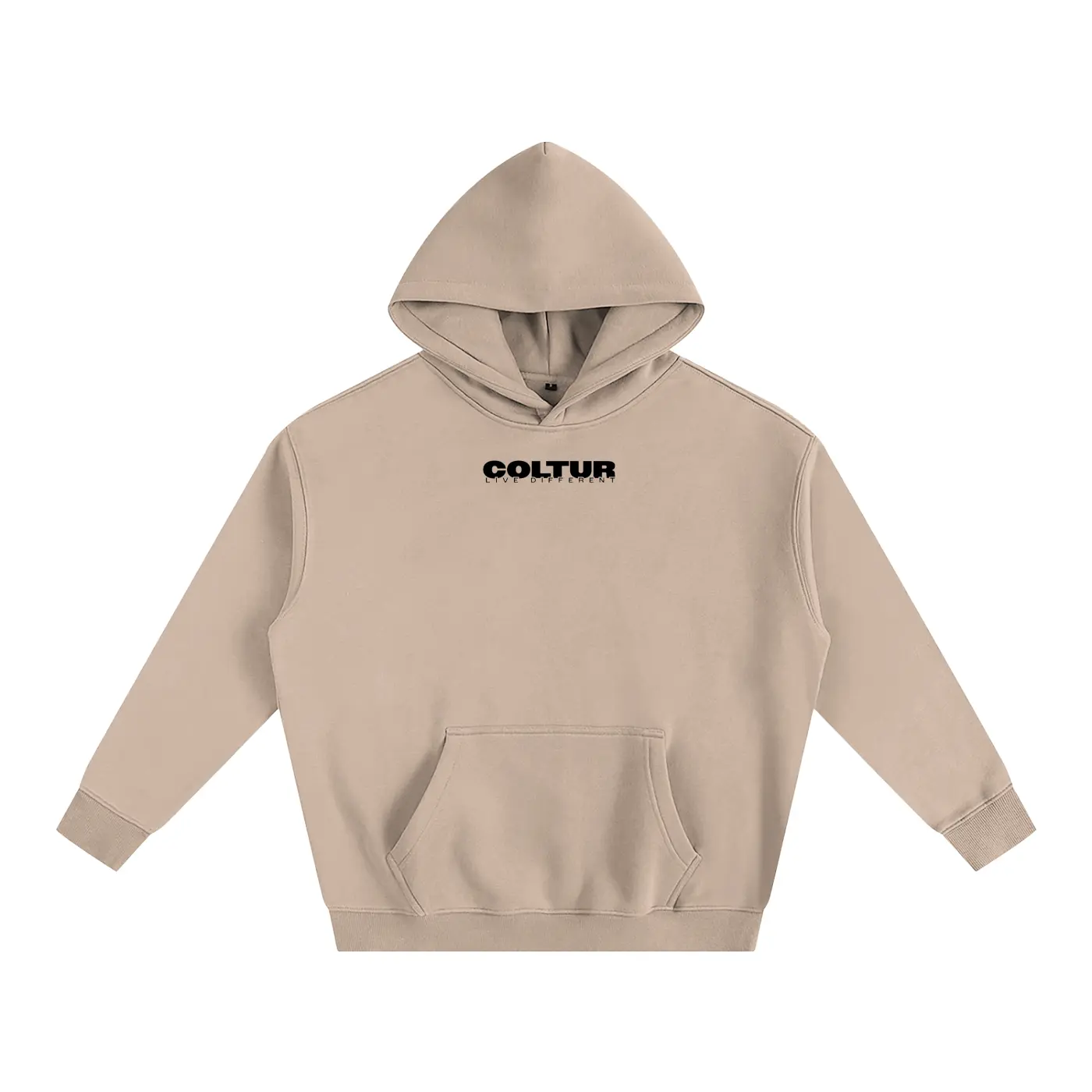 Tan Oversized Hoodie