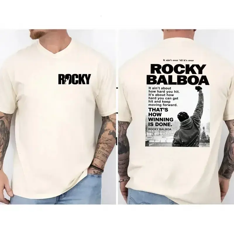 Rocky Balboa Quote Motivational Tank Top, Sylvester Stallone Movie T-Shirt, Boxing Gym Shirt, Inspirational Workout Fitness Apparel T-shirt Sweatshirt