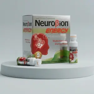 Neuro Energy Multivitamin + Blend Beverage, Natural Dietary Supplement – Energy Booster for Fitness & Health Nutrition Support
