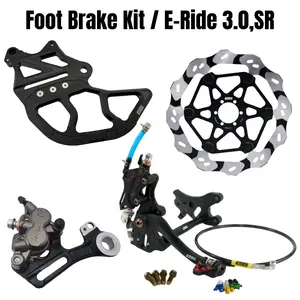 EBG Foot Brake Kit Single Caliper for E-Ride Pro SS 3.0 / SR (Ultra Bee Brakes)