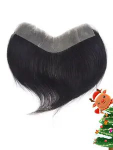 Forehead Hairline Hair Patch, Straight Texture, for Receding Hairline, Hair Loss, Hairline Patch, Hairline Patch for Men, Great Christmas Gift